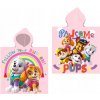 Faro Plážové pončo Paw Patrol pawsome Bavlna Froté 55 x 55 cm