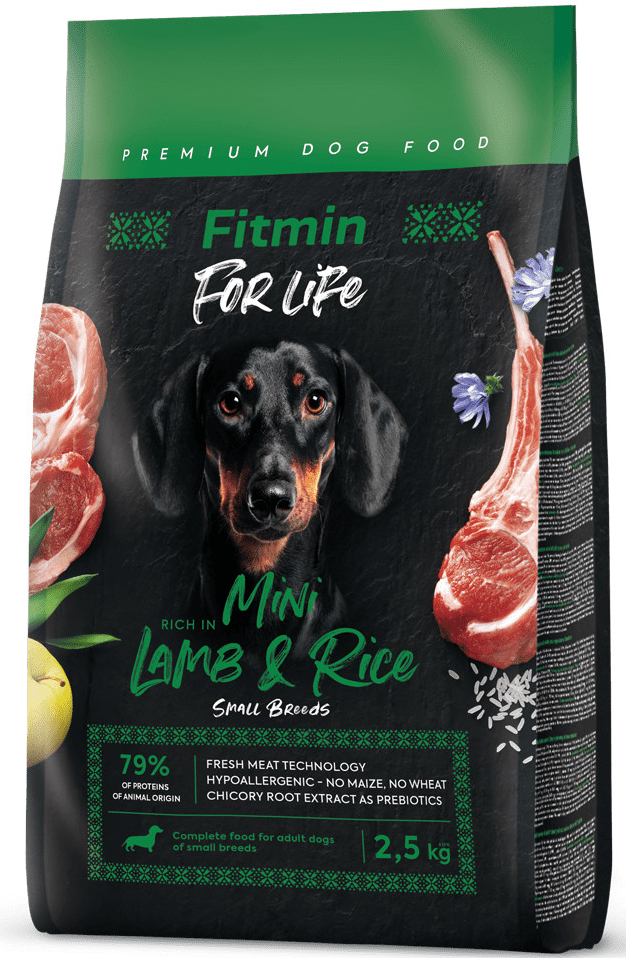 Fitmin For Life Dog Lamb & Rice Mini 2,5 kg