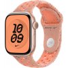 Apple Watch 42 mm Alpenglow Pink športový remienok Nike – M/L MGAU4ZM/A