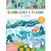 V zime - Samolepky s tvarmi