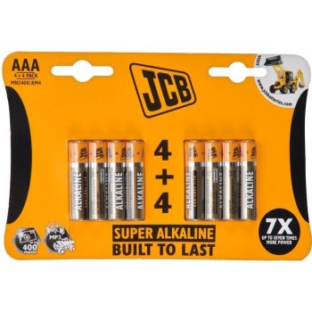 JCB Super Alkaline AAA 8ks JCB-LR03-8B