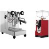 Lelit MaraX3 PL62X3, stainless steel + Eureka Mignon Perfetto, CR ferrari red