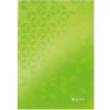 Zápisník Leitz WOW, A5, linajkový, zelený