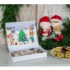 EDUkid Magnetická kniha Vianoce – Christmas Magnetic Book