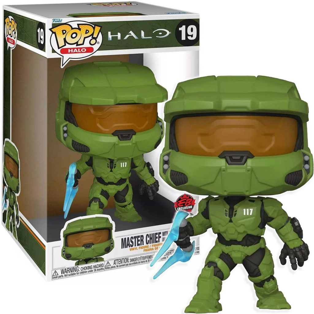 Funko POP! Halo Infinite Master Chief Super Sized Halo 19