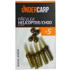 UnderCarp prevlek Helicopter/Chod Sleeve Hnedá 5 ks