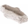 Betónový kvetináč Bark, 26,5 x 7 x 11 cm