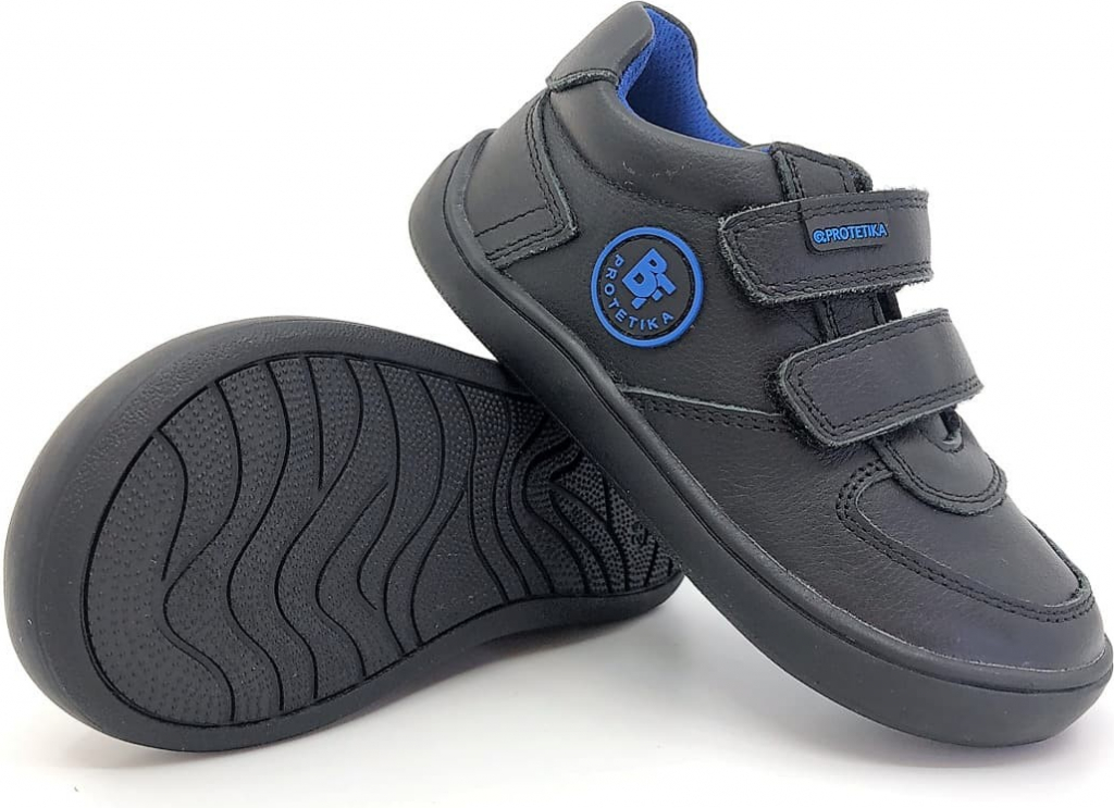 Protetika detské topánky Barefoot Brendon black