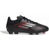 adidas F50 League Childrens Firm Ground Football Boots Black/Iron/Red 2 (34)