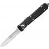 MICROTECH Zatvárací nôž Ultratech S/E Stonewash - čierny (121-10)