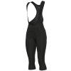 ALÉ Cycling Clothing Alé PRAGMA Winter W bibknicker, Black Veľkosť: S 3/4 teplé dámske nohavice s trakmi
