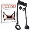 Pútá na ruky a nohy oceľové Fetish Fantasy čierne