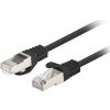 Patchcord Cat. 6 ftp 1,5 m 10-pack fluke prošel černou