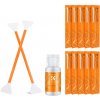 K&F Concept 10 ks obojstrannej čistiacej tyčinky + 20 ml čistiaceho roztoku 21884
