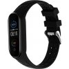 Xiaomi Mi Band 5/6 náhradný náramok - Textúrovaný Farba: Čierna, Vzor: Armory MBSCz-5TA07