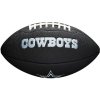 Wilson MINI NFL TEAM SOFT TOUCH FB BL DL Mini lopta na americký futbal, čierna, os