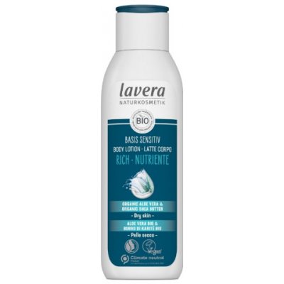 Lavera Extra vyživujúce telové mlieko 250 ml Basis Sensitiv 250 ml