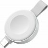 Nabíjací USB-C adaptér FIXED Orb 2 pre Apple Watch s podporou rýchlonabíjania, biely
