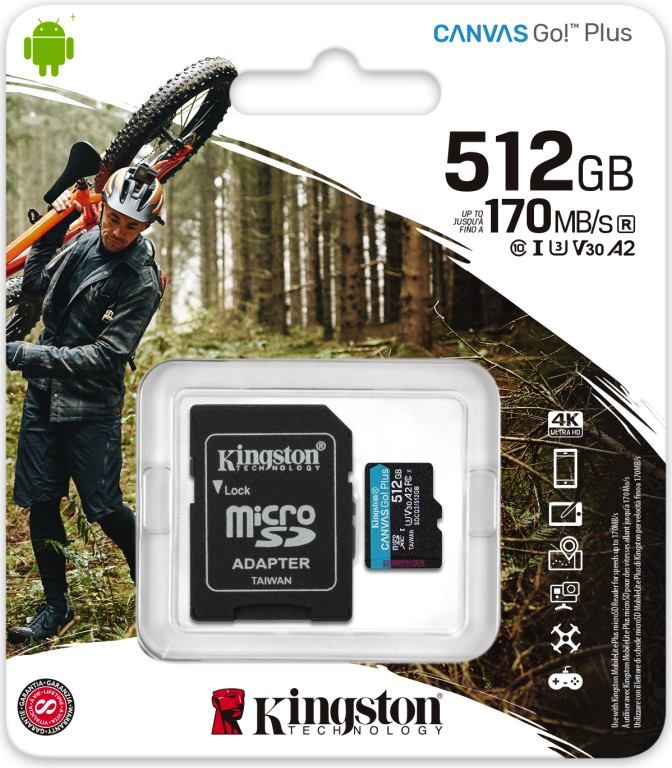 KINGSTON SDXC UHS-I 512GB SDCG3/512GB