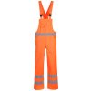 Portwest S388 HI-VIS Reflexné nohavice na traky M, Fluorescenčno oranžová
