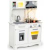 Velká dřevěná kuchyňka pro děti se světly a zvuky + příslušenství (10181202501)