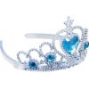 Korunka zimné kráľovstvo princezná s kamienkami