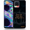 Picasee silikónový čierny obal pre Realme 8 4G - Pumpkin