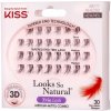 Umelé riasy v trsoch Kiss Trio Lash Looks So Natural