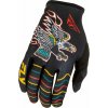 FLY RACING rukavice LITE AMERICANA, FLY RACING - USA 2026 (černá/červená/zlatá) - XL