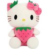 Plyšák Hello Kitty s jahodou 28 cm