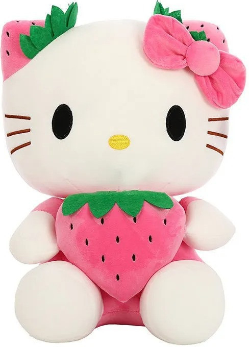 Hello Kitty s jahodou 28 cm