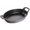 Staub liatinový oválny pekáč 24 cm/1 l, sivý, 40509-562