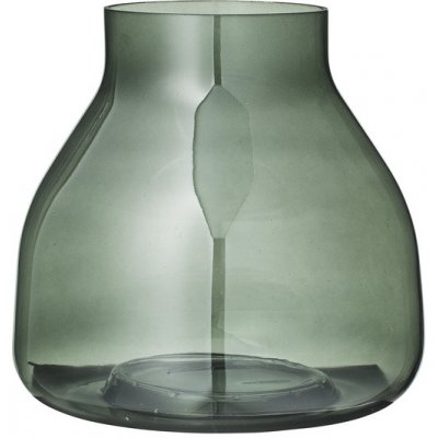 Váza nízká - tmavě zelené sklo od 23,70 € - Heureka.sk