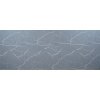 Mramorový nástenný panel z PVC-Tmavosivý s bielymi bleskovými žilami1450D-1 - 280x120cm Velkosť: 120x280 cm