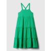 GAP 881268-01 Dívčí midi šaty Zelená - S