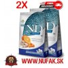 2x Farmina N&D dog OCEAN PUMPKIN adult medium&maxi codfish&orange 12 kg