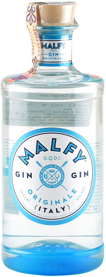 Malfy Rosa Gin 41% 0,7 l (čistá fľaša)