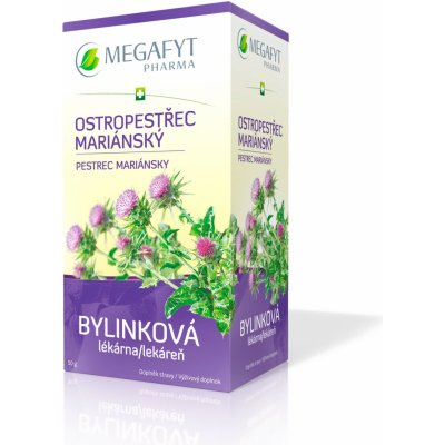 MEGAFYT Bylinková lekáreň Pestrec mariánsky porciovaný čaj 20 x 2,5 g od  2,03 € - Heureka.sk