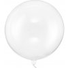 Party Priehľadný guľatý balón BOBO 40 cm – veľký dekoračný balón
