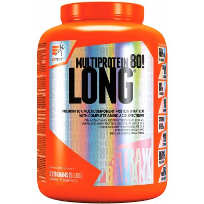 Extrifit Long 80 Multiprotein 2270 g čokoláda - kokos