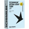 SCHWALBE Duša SV15-EL (23/28-622/630) 28x0.90–1.10 SV 80mm Extra Light 70g