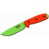 Vega ESEE-4P-VG Venom Green Blade univerzálny nôž 11,4 cm, zelená čepeľ, G10, zelená, puzdro