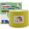 TEMTEX KINESIO TAPE TOURMALINE, ZLTA TEJPOVACIA PASKA 5CM X 5M