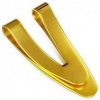 Spona na peniaze lacná Zlatá