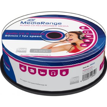 Mediarange CD-R 700MB 12x, 25ks