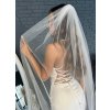 Svadobný závoj 200 cm (ZDR-301) Off-white (Mléčno biela) (#1)