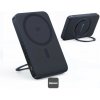 Baseus Powerbanka PicoGo Qi2 s otočným stojanom a bezdrôtovým nabíjaním 5000mAh 20W USB-C čierna 6932172677619 NoName