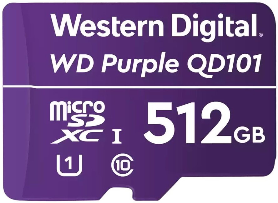 MicroSDXC 512GB QD101 / WDD512G1P0C