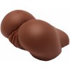 Masturbátor Big Ass Banger Vibr. Skin Tmavá telová