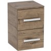 Kúpeľňová skrinka nízka SAT Cube Way 32,5x49,3x33 cm dub wellington CUBE3CHN32DW